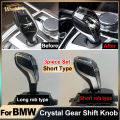 Crystal Gear Shift Knob Short Rod Type For BMW G30 G32 G01 G08 G11 G12 i8 F01 F10 F20 F30 F32 F25 F26 F15 F16 X5 X6 Short Type. 