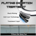 9KM 30Pcs Drop Shot Hooks with Swivels Ewg Bass Fishing Hooks Worm Hook for Texas Rig High Carbon Steel. 
