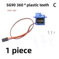 1/3Pcs 5V 180°/360° Digital Servo RC Car Robot Arm Arduino Starter DIY Project SG90 9G Micro Servo Motor. 