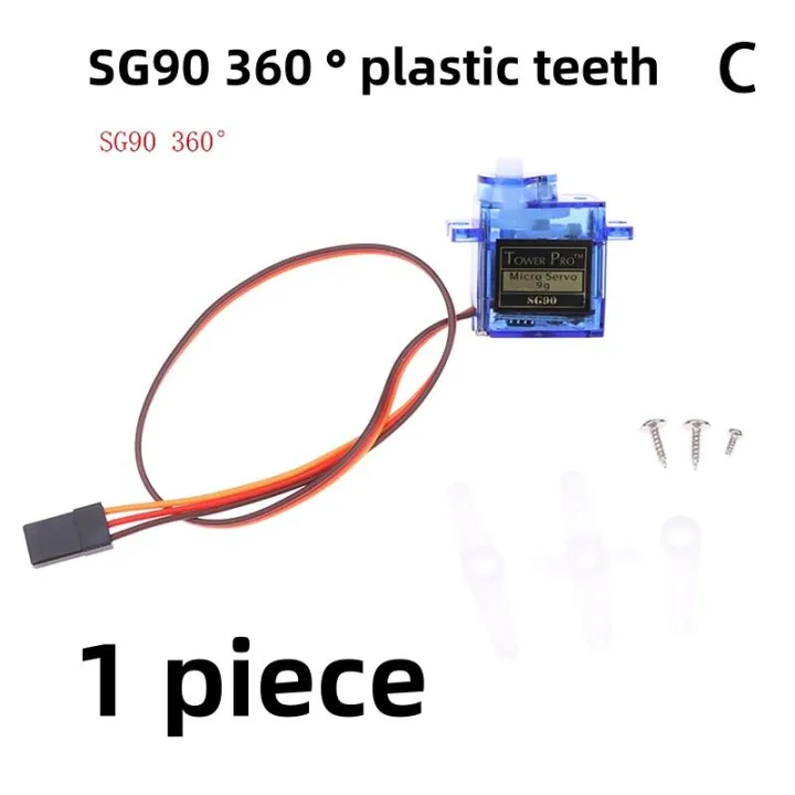 1/3Pcs%205V%20180%C2%B0/360%C2%B0%20Digital%20Servo%20RC%20Car%20Robot%20Arm%20Arduino%20Starter%20DIY%20Project%20SG90%209G%20Micro%20Servo%20Motor%20-%20Image%207