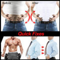 Men's Shapewear Slimming Body Corset Vest Shirt Compression Abdomen Tummy Belly Control Slim Waist Cincher Underwear Sports Vest.