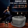Angue Crystal Clear Ice Cube Maker, 4 Large 2.4" Ice Balls， Bartender-Quality Ice, Easy-to-Remove Sphere Ice Mold. 
