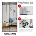 100x210CM Magnetic Door Curtain Net Door Anti Mosquito Insect Fly Bug Curtains Automatic Closing Door.