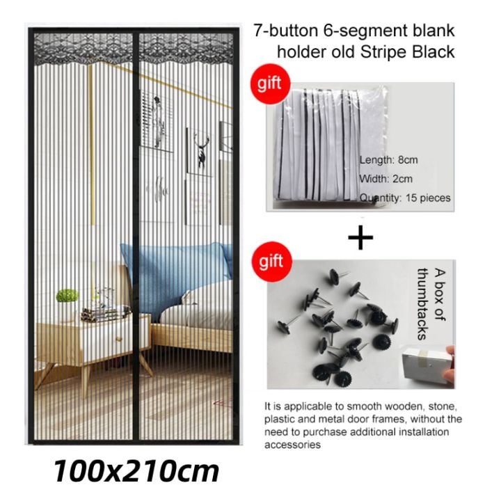 100x210CM%20Magnetic%20Door%20Curtain%20Net%20Door%20Anti%20Mosquito%20Insect%20Fly%20Bug%20Curtains%20Automatic%20Closing%20Door%20-%20Image%207