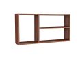 Engineered Wood Rectangle Shelf | Wall Mounted Wooden Kitchen Shelves | Rectangle Wall Shelve for Living Room, Bedroom & Wall Floating Bookshelf. 