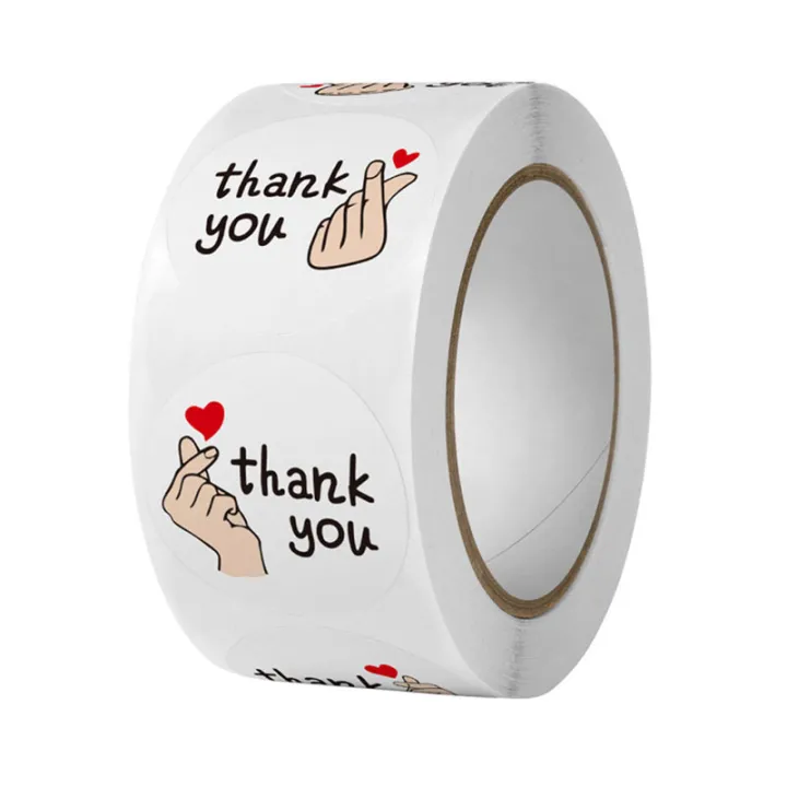 500pcs/roll%201%20Inch%20Red%20Heart%20Thank%20You%20Sticker%EF%BC%8CHeart%20Stickers,%20Flower%20Stickers,%20Envelope%20Sealers,%20Thank%20You%20for%20Your%20Stickers%20-%20Image%206