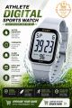 Original ATHLETE & LASIKA LED Digital Sport Watch for Men & Women  Waterproof Unisex Sports Watch  Student Digital Watch  Stopwatch & Alarm Clock  Square Shape Wrist Watch for Boys, Girls, Kids & Teen Age Students  Premium Watch + Box. 