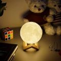 1 LED Moon Light Galaxy Light, DIY Moon Night Light, Girl, Boy, Child, Woman Birthday Gift, Bedroom Decoration (Warm Light). 