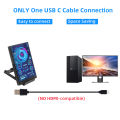 3.5 Inch IPS Type-C Screen 480*320 Secondary Screen CPU GPU RAM HDD USB Monitor Freely AIDA64 Mini Display.