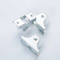 4/10/20Pcs 1Inch Caster White Rail Fixed Casters Small One-Way Wheel Strong Plastic Wheel Hardware Accessories Furniture Casters. 