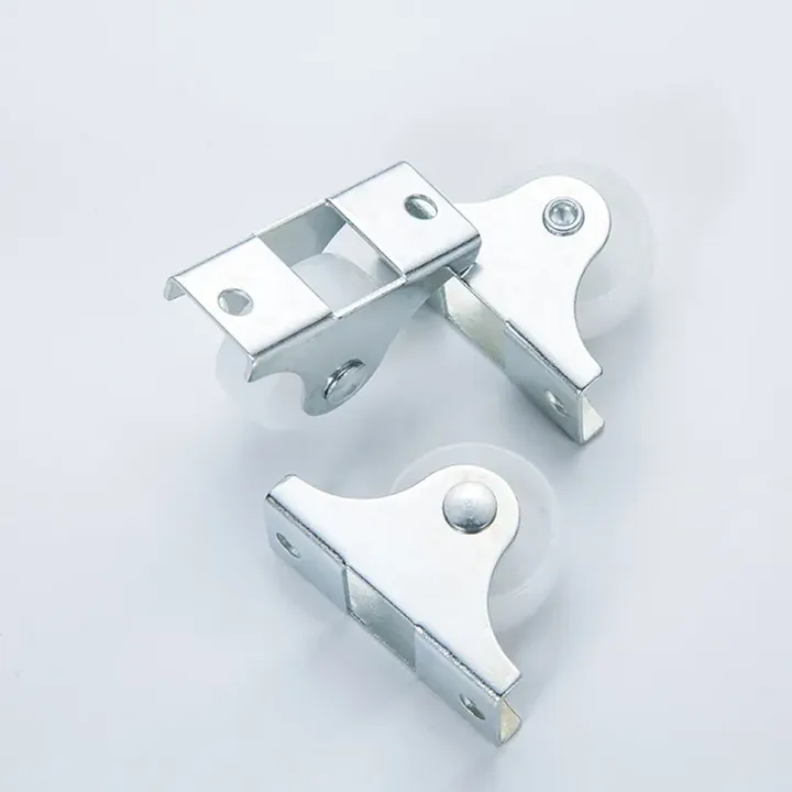 4/10/20Pcs%201Inch%20Caster%20White%20Rail%20Fixed%20Casters%20Small%20One-Way%20Wheel%20Strong%20Plastic%20Wheel%20Hardware%20Accessories%20Furniture%20Casters%20-%20Image%203