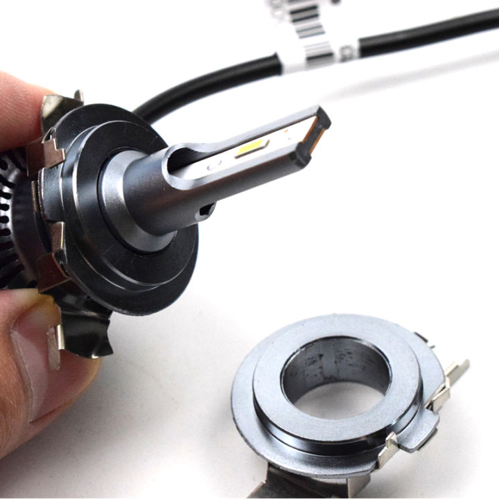10Pcs H7 Adapter Headlamp Socket Car Led Bulb Holder Lamp Base For D101 Auto Lighting Accessories