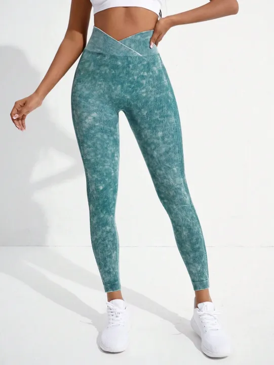 Women%20Gym%20Crossover%20Waist%20Leggings%20Butt%20Lifting%20Fitness%20Athletic%20Workout%20Yoga%20Pants%20Outdoor%20Sports%20Tights%20-%20Image%203