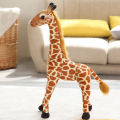 Real Life Giraffe Plush Toys High Quality Stuffed Animals Dolls Soft Room Decor35-60cm  Kids Baby Birthday Christmas . 