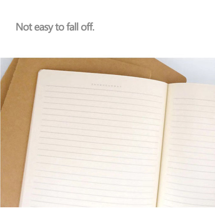 Notebook%20Vintage%20A5%20Diary%20Blank/grid/lined%20optional%2038%20sheets%20/%2076%20pages%20Sketchbook%20Grid%20Bullet%20planner%20journal%20-%20Image%204