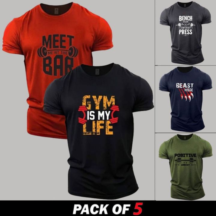 pack of 5 t.shrt for men