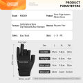 Kingdom Winter Fishing Gloves L XL XXL Outdoor 3-Finger Cut Men'S And Women'S Non-Slip Cycling Running Sports Fishing Apparel.