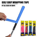 Golf Club Grip Tape Golf Grip Wrapping Tapes Non-slip Sweatproof PU Wrapping Quick Replacement Golf Club Grip Solution. 