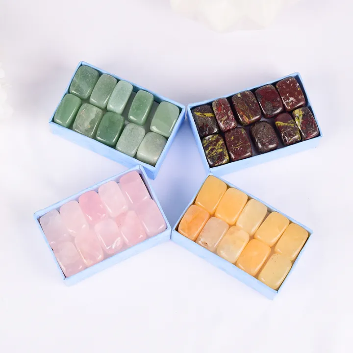 10%20Pcs%20/Set%20Natural%20Tumbled%20Stone%2015-20mm%20Mix%20Rock%20And%20Quartz%20Rose%20Bead%20Chakra%20Healing%20Crystal%20Irregular%20Polishing%20Amethyst%20Home%20-%20Image%206