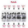 100 PCS 10 Models 6*6 Tact Switch Tactile Push Button Switch Kit Height: 4.1 5~12MM DIP 4P Micro Switch 6x6 Key Switch. 