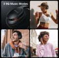 DOQAUS LIFE 4 Bluetooth Headphones Over Ear, Bluetooth 5.3 Wireless Headphones, 52H Playtime, 3 EQ Modes, HiFi Stereo He. 