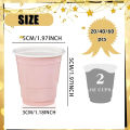 20-60pcs 2oz Mini Party Shot Cups Plastic Halloween Disposable Cups Birthday Wedding Cups For Beer Drinks Soda Punch Water Cups. 