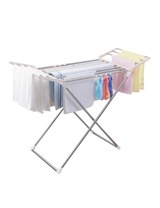 Cloth Hanging Drying Stand Folding Cloth Dryer Stand Rust Proof Towel Drying Rack