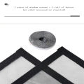 Summer, simple, black, mosquito net with multiple sizes to choose from, adhesive 2cm tape, window screen, curtain mosquito net.