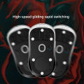 40Pcs 6.5mm diameter 0.8mm thickness Small Dots Universal Mouse Skates for Rubberized Mouse Foot Glide Feet Sticker.