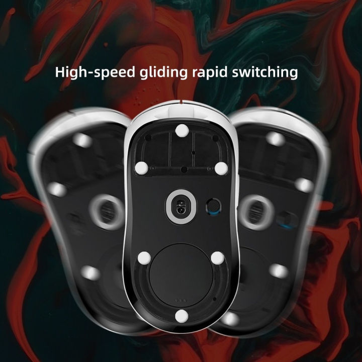 40Pcs%206.5mm%20diameter%200.8mm%20thickness%20Small%20Dots%20Universal%20Mouse%20Skates%20for%20%20Rubberized%20Mouse%20Foot%20Glide%20Feet%20Sticker%20-%20Image%205