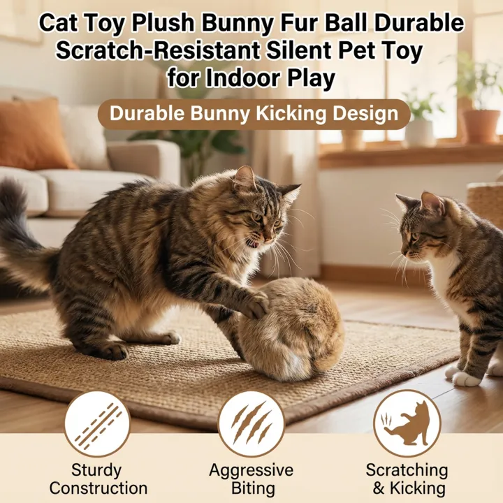 1/2/3/6pcs%20Rabbit%20Fur%20Ball%20Interactive%20Cat%20Toy%20Pet%20Product%20Containing%20Catnip%20Toy%20Ball%20Chasing%20Plush%20Toy%20Ball%20Cat%20Accessories%208cm%20-%20Image%203