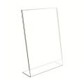 L type A4 paper flyer holder leaflet display stand. 