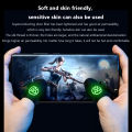 1 Pair For PUBG Gaming Finger Sleeve Luminous Fingertips Cover Anti-slip Breathable Finger Cots Thumb Gloves For Mobile Game. 