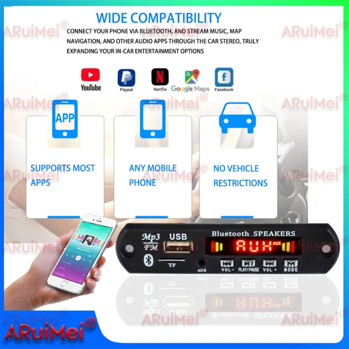 160W%20Amplifier%20Bluetooth%205.1%20MP3%20Decoder%20Board%202*80W%20Audio%20Player%2012V%20DIY%20MP3%20Player%20Car%20FM%20Radio%20Module%20TF%20USB%20Mic%20Record%20Call%20-%20Image%206
