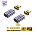 USB4.0 Thunderbolt3 Magnetic Adapter USB C To Type C 40Gbps 100W Fast Charging Magnet Converter Cable 8K@60Hz USB Type C Adapter.