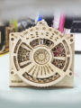 3D Wooden Puzzles Perpetual Calendar Pen Holder Mechanical Propelled Construction Model Kits For Teens and Adults,Age14+. 