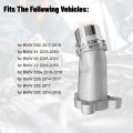 11118511205 Aluminum Engine Block Pipe Connector for BMW 1 2 3 4 5 6 7 Series X1 X2 X3 X4 X5 MINI F55  2013-2019 Car Accessory. 
