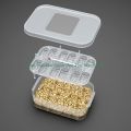 12 Grids Hatch Box Snake Lizard Reptile Egg Tray Boxes Hatching Eggs Device Climbing Pet Tortoise Turtle Incubator Supplies. 