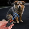 Portable Smart Ultrasonic Dog Repeller LED Light Handheld Anti Barking Device Anti Bite Safe Dog Training Tool All Dog Breeds. 