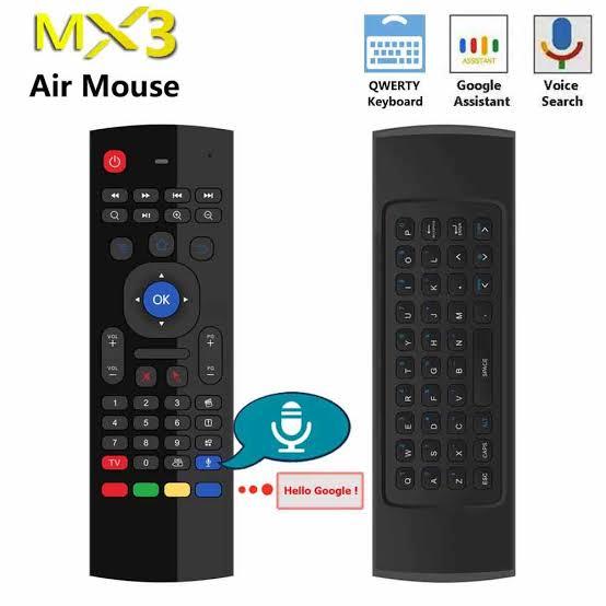MX3 AIRMOUSE REMOTE with Voice Control for Android LED Android TV