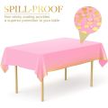 Elegant Dot Disposable Tablecloth, 137 X 274cm - Ideal for Birthday Parties Weddings Youngsters Showers and Special Occasions.