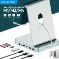 PULWTOP USB C Hub For iMac 24 Inch 2021 2023 2024 With USB C And USB A 10Gbps SD TF M2 SSD Expansion Slot. 