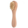 1pc Natural Face Brush Bristles Exfoliating Face Brushes Wooden Woman Man Skin Care Dry Body Brush Massager Scrubber Tools. 
