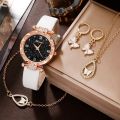 Womens Watches Fashion Simple Roman Numerals Dial Female Clock Leather Strap Analog Quartz Wrist Watch Holiday Gifts Reloj Muje. 