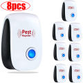 1-8pcs Pest Reject Ultrasound Mouse Cockroach Repeller Device Insect Rats Spiders Mosquito Killer Pest Control Household Pest.