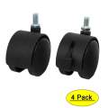 4 pcs 2 Inch Wheels 360° Moving Use for office Desktop Table, Computer Table,Furniture/Swivel Universal Sliding Wheels With Break.