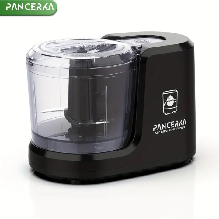 PANCERKA%203-in-1%20Electric%20Vegetable%20Chopper%20&%20Food%20Processor%20-%20Versatile%20Kitchen%20Blender%20for%20Dicing,%20Mincing,%20and%20Pureeing%20-%20Black%20-%20Image%202