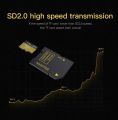 TF card Adapter Jacket Samsung / Kingston for TF card to SD card, Make your microSD,microSDHC,microSDXC Memory Cards into a full-sized SD card.. 