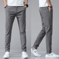 2024 Spring Summer Ultra-thin Men's Stretch Slim Straight Casual Pants High Quality Fashion Breathable Golf Sports Trousers.