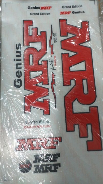 ORIGINAL MRF Bat Sticker Fahim Hasan "